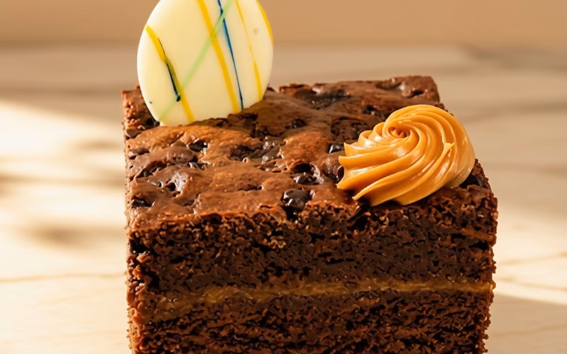 Brownie artesanal, uno de los antojos para acompañar tus onces en Pastelería Dulcita