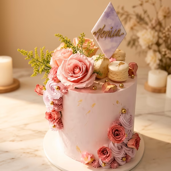 Torta de matrimonio clásica en Bogotá — Pastelería Dulcita